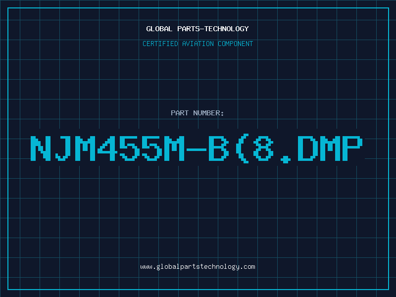 Aviation Part NJM455M-B(8.DMP