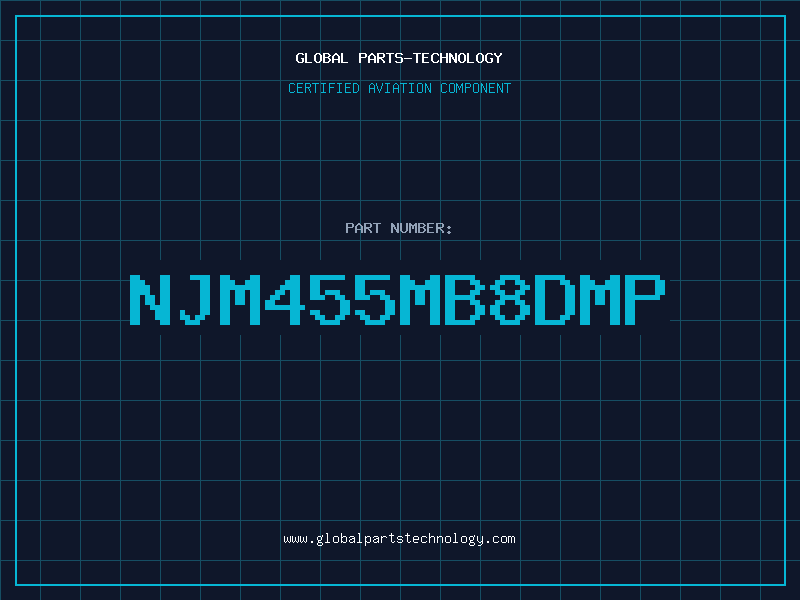 Aviation Part NJM455MB8DMP
