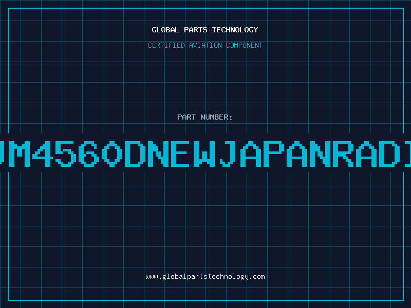 Aviation Part NJM4560DNEWJAPANRADIO