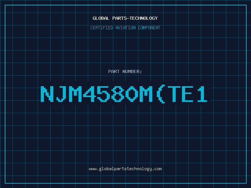 Aviation Part NJM4580M(TE1