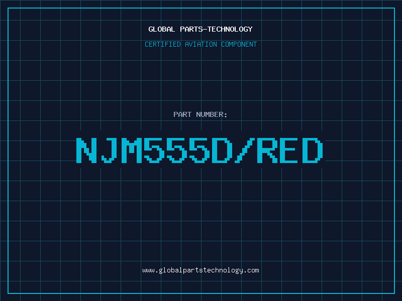 Aviation Part NJM555D/RED