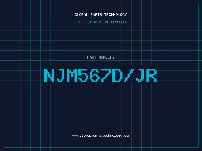 Aviation Part NJM567D/JR