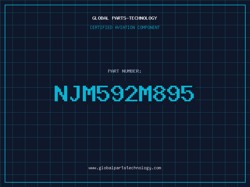 Aviation Part NJM592M895