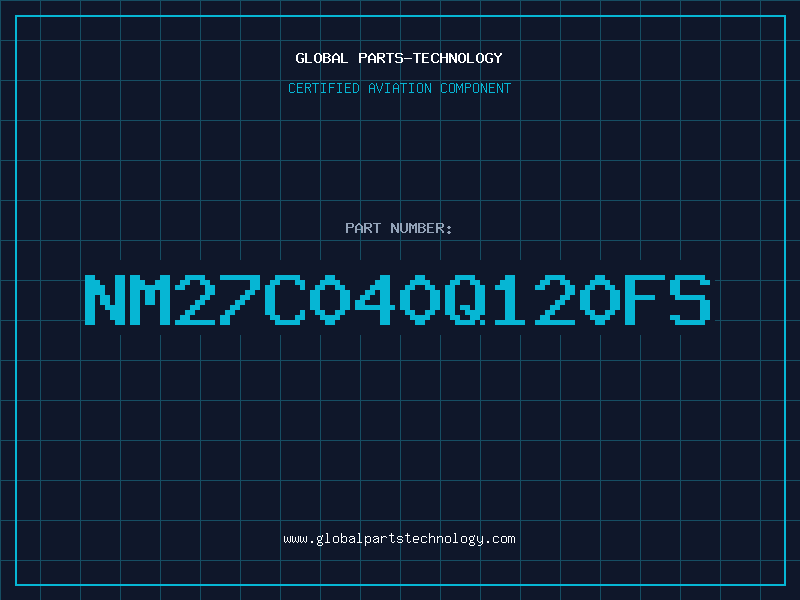 Aviation Part NM27C040Q120FS