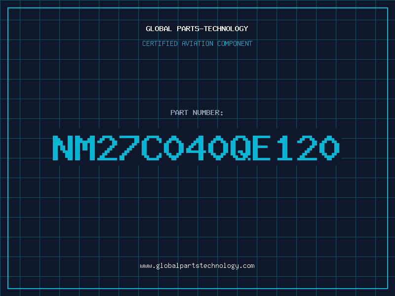 Aviation Part NM27C040QE120