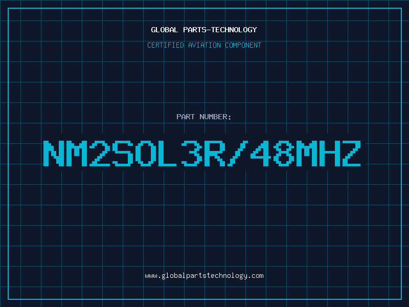 Aviation Part NM2SOL3R/48MHZ