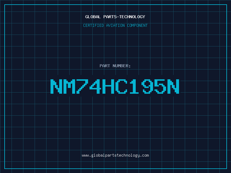 Aviation Part NM74HC195N