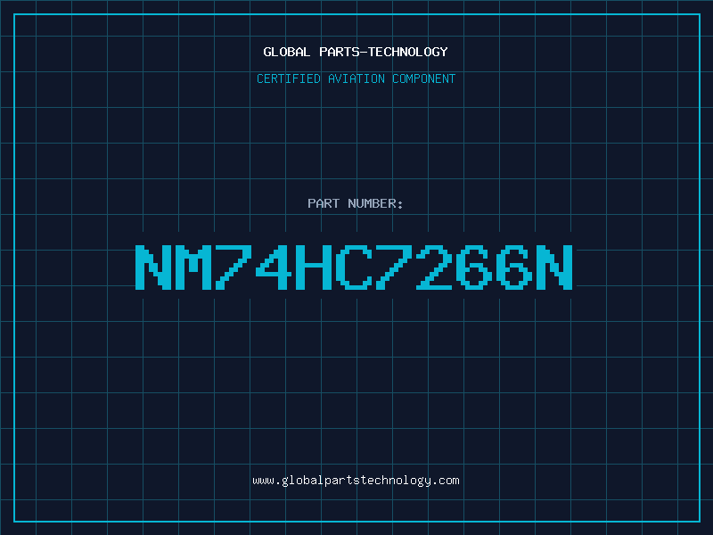 Aviation Part NM74HC7266N