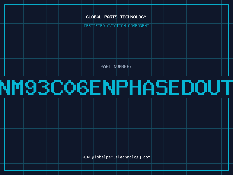 Aviation Part NM93C06ENPHASEDOUT