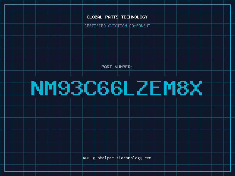 Aviation Part NM93C66LZEM8X