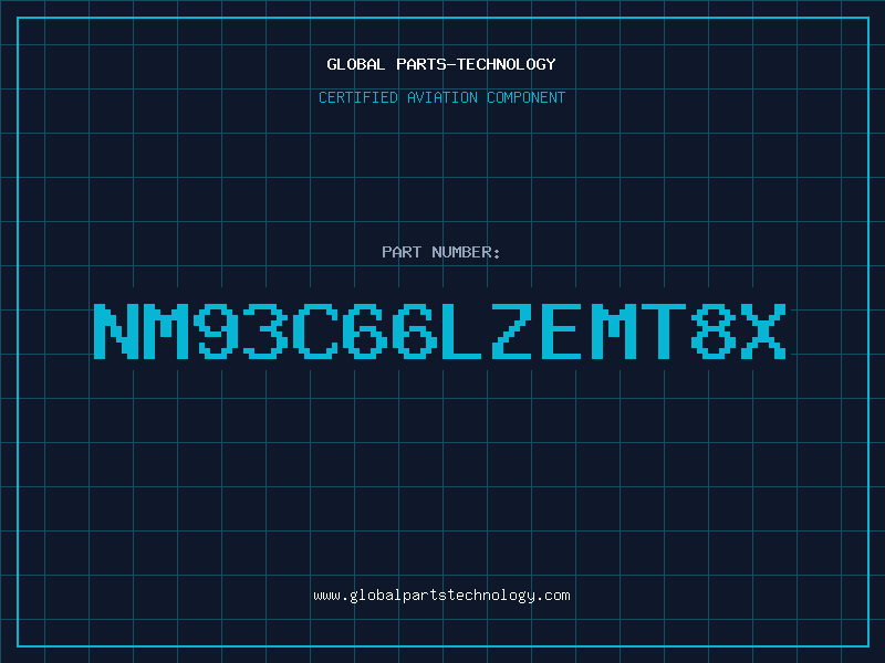 Aviation Part NM93C66LZEMT8X