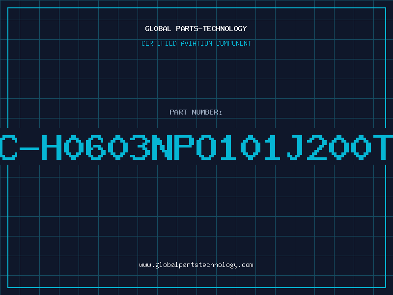 Aviation Part NMC-H0603NPO101J200TRP