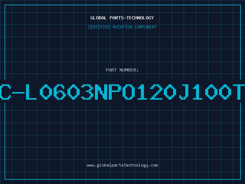 Aviation Part NMC-L0603NPO120J100TRP