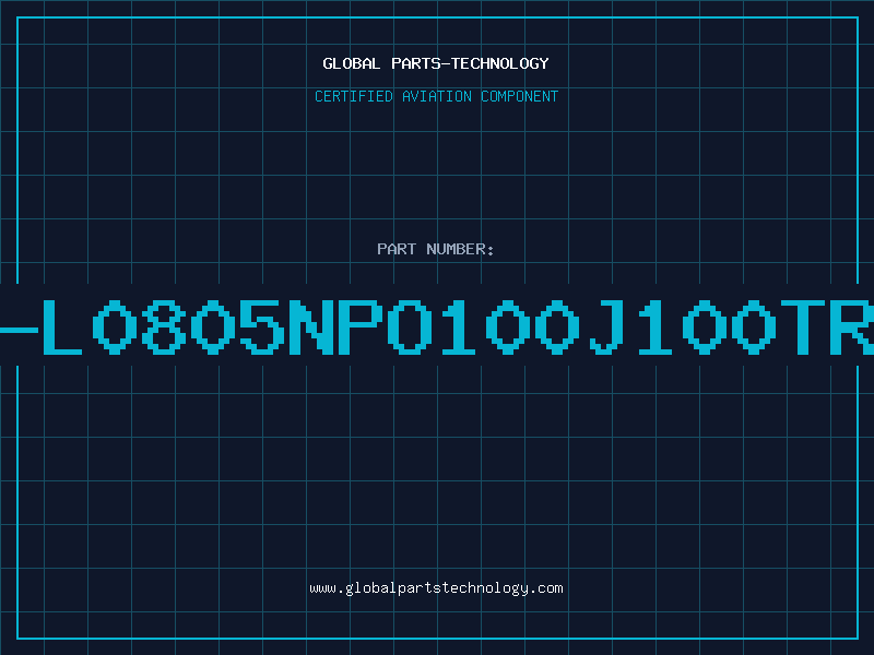 Aviation Part NMC-L0805NPO100J100TRP10