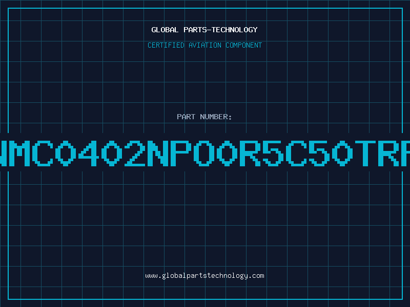 Aviation Part NMC0402NPO0R5C50TRP
