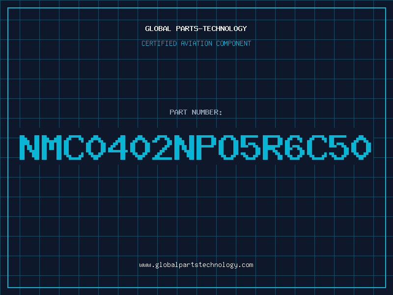 Aviation Part NMC0402NPO5R6C50