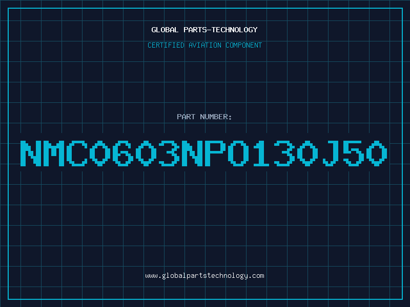 Aviation Part NMC0603NPO130J50