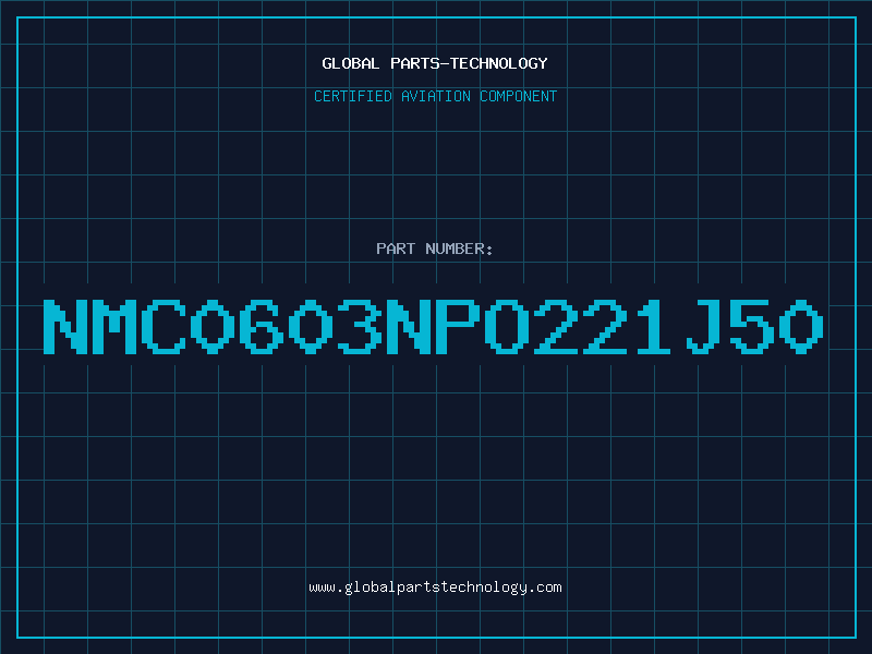 Aviation Part NMC0603NPO221J50