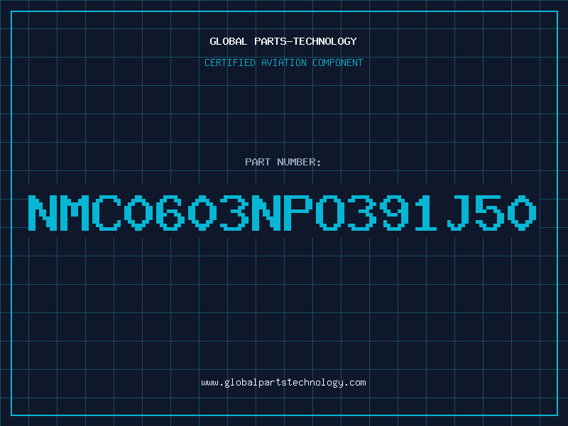 Aviation Part NMC0603NPO391J50