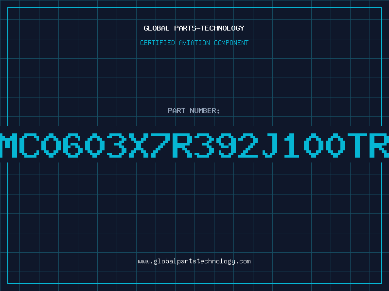 Aviation Part NMC0603X7R392J100TRP