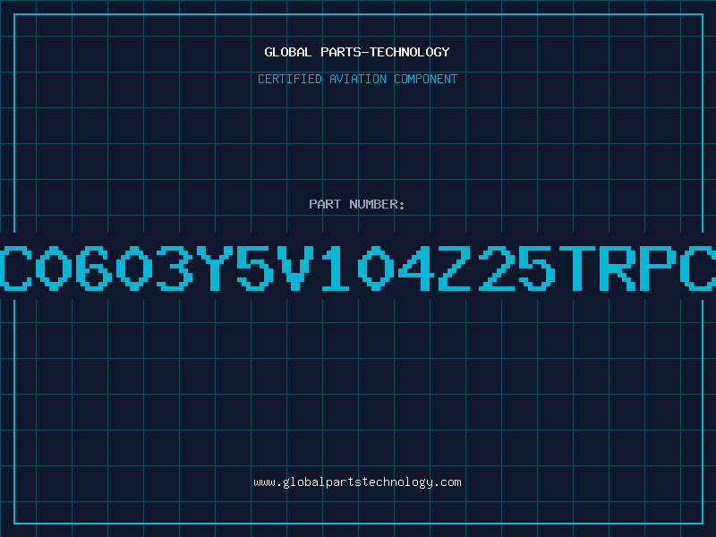 Aviation Part NMC0603Y5V104Z25TRPCIS