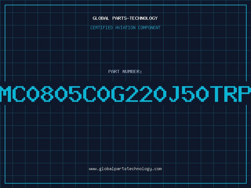 Aviation Part NMC0805C0G220J50TRPF