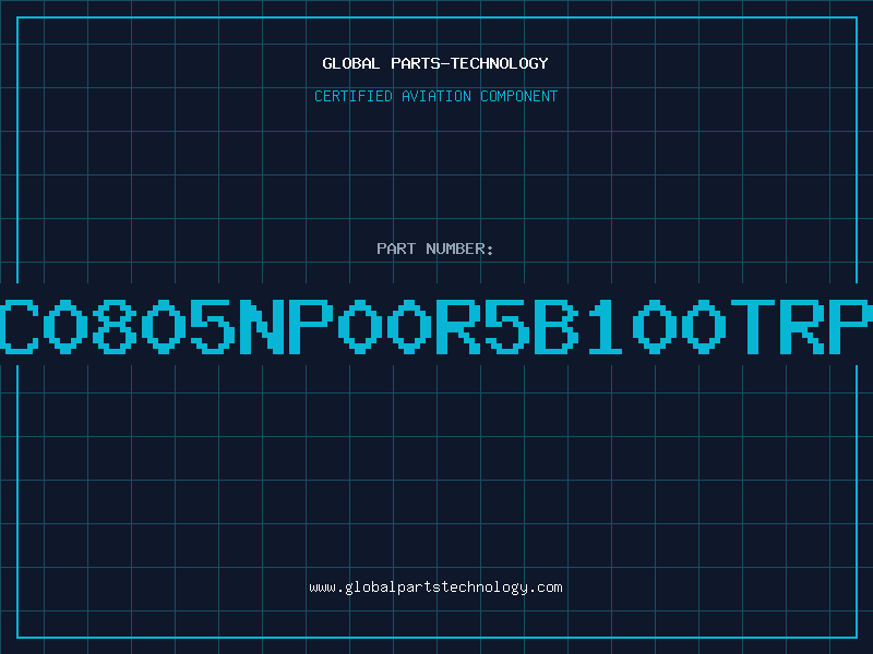 Aviation Part NMC0805NP00R5B100TRPLP