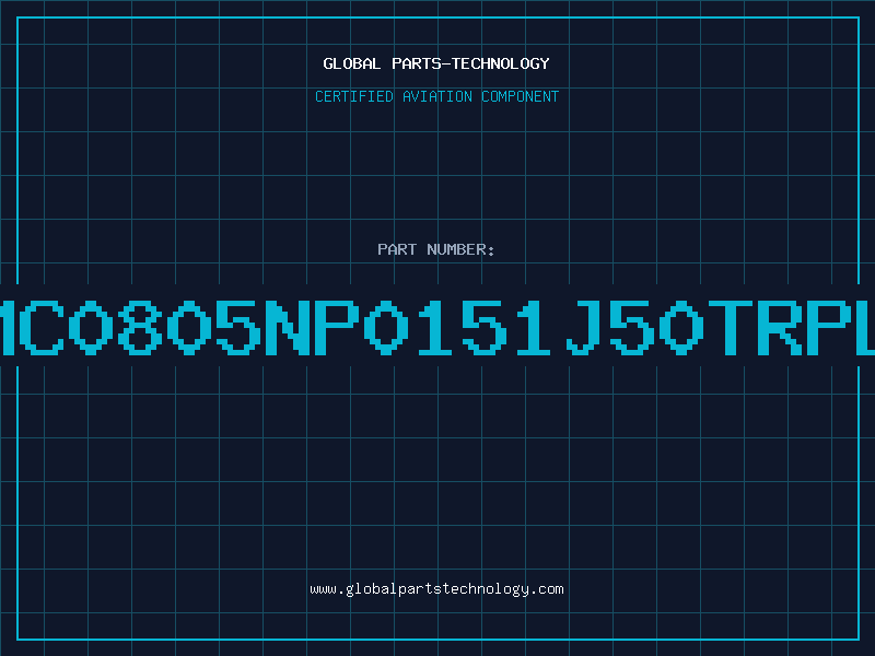 Aviation Part NMC0805NP0151J50TRPLP