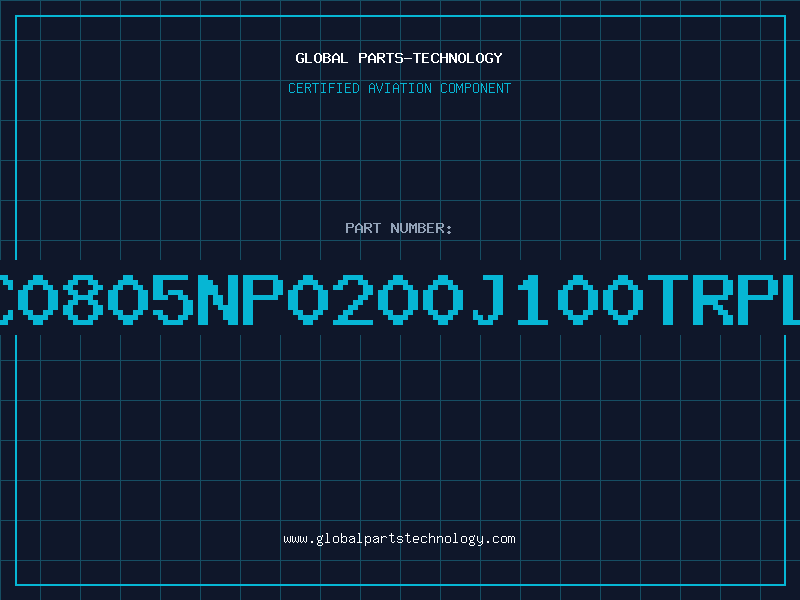 Aviation Part NMC0805NP0200J100TRPLMP