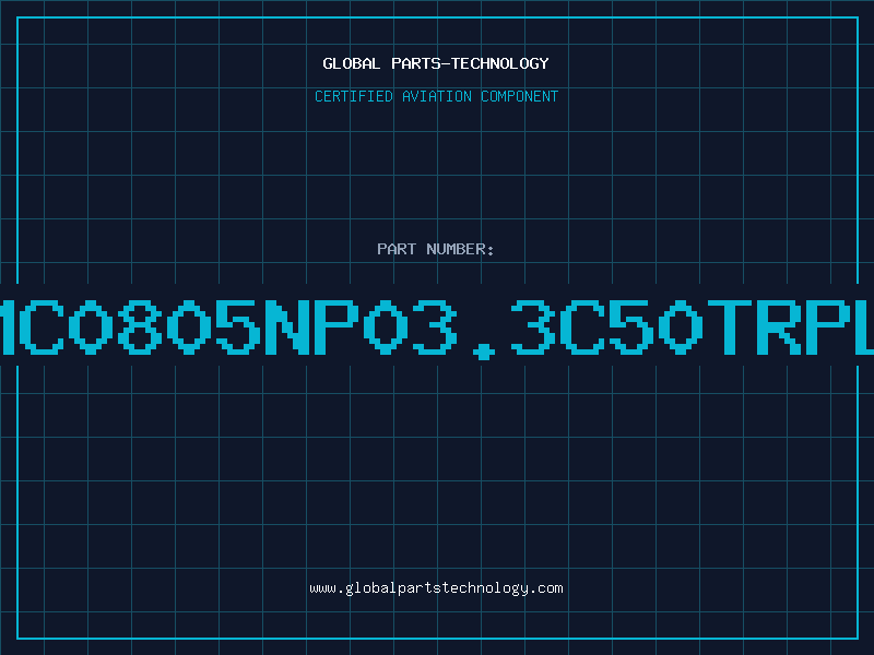 Aviation Part NMC0805NP03.3C50TRPLP
