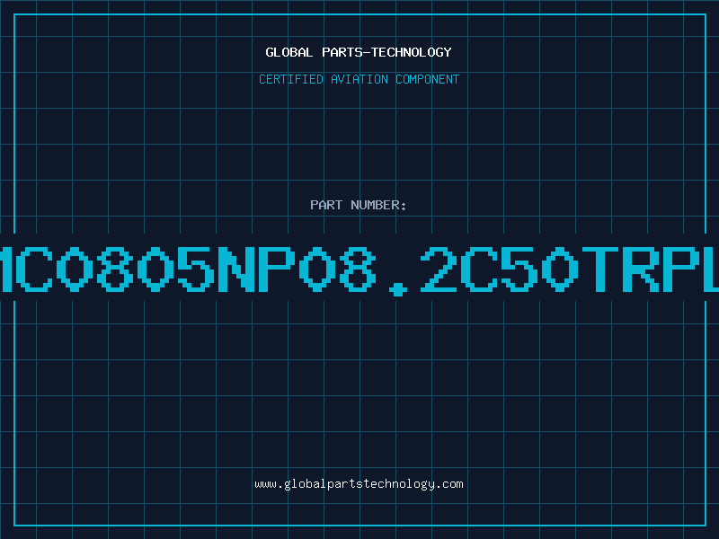 Aviation Part NMC0805NP08.2C50TRPLP