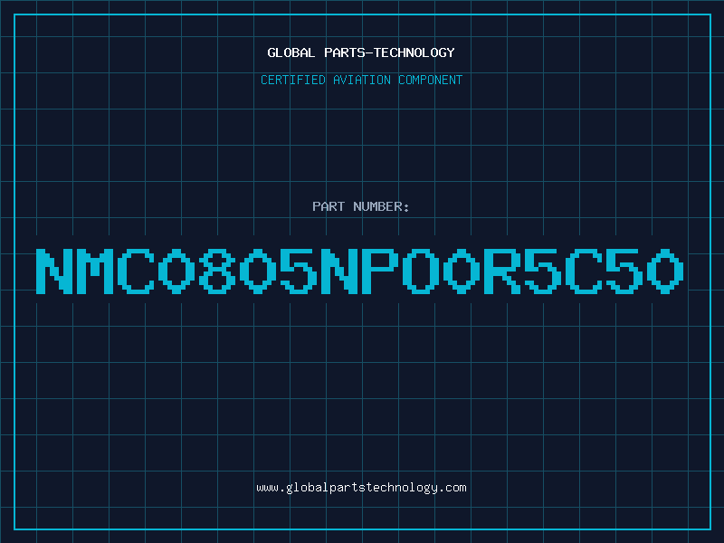 Aviation Part NMC0805NPO0R5C50