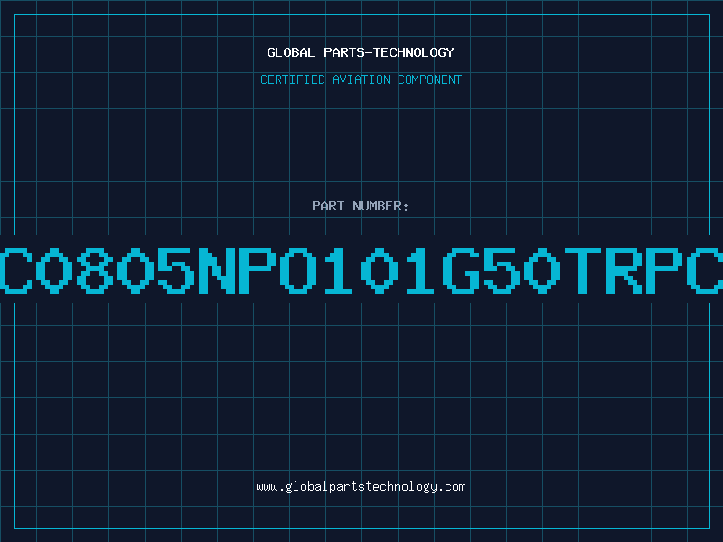 Aviation Part NMC0805NPO101G50TRPCIS