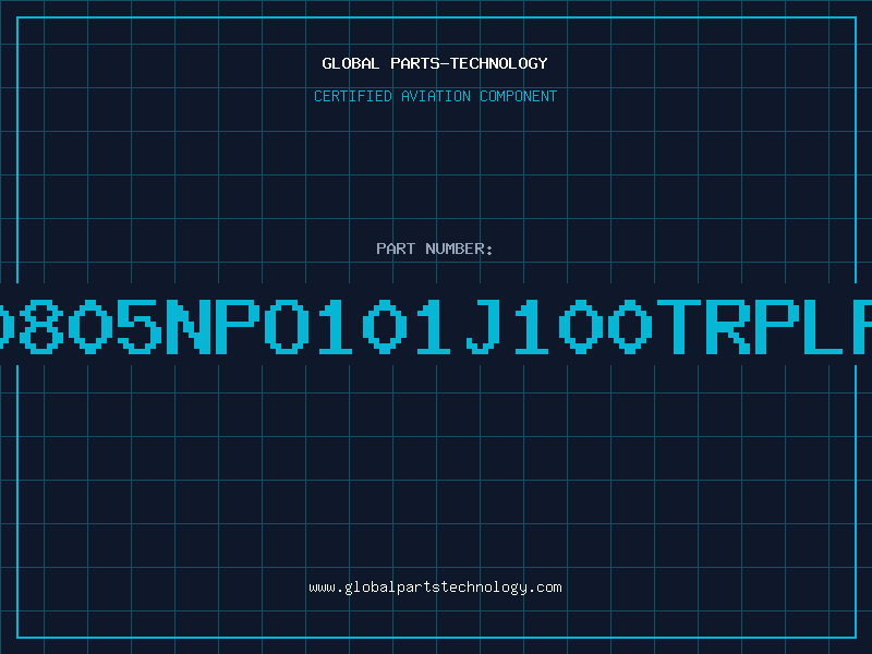 Aviation Part NMC0805NPO101J100TRPLP100