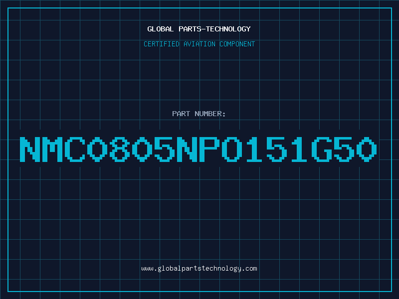 Aviation Part NMC0805NPO151G50