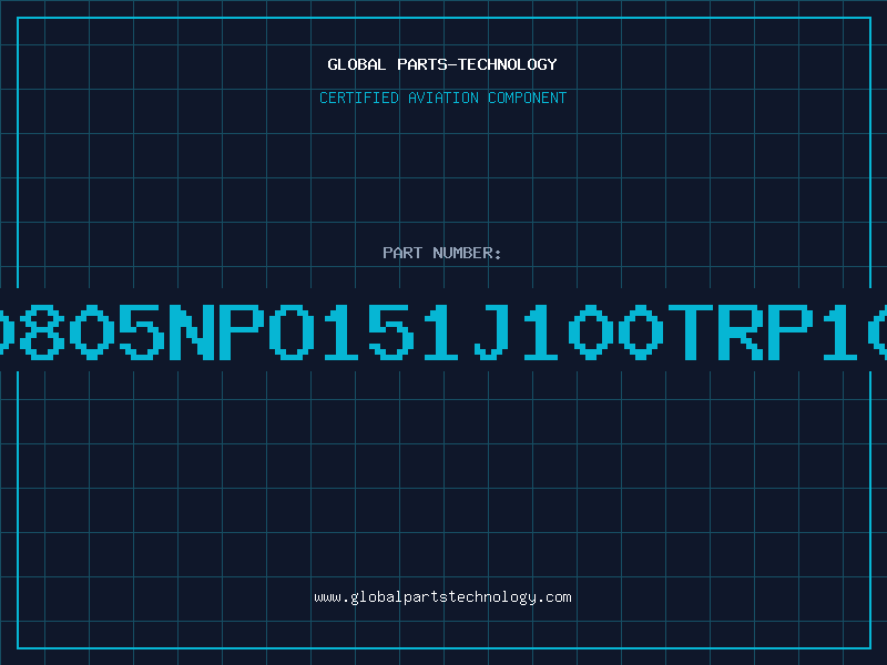 Aviation Part NMC0805NPO151J100TRP10K30