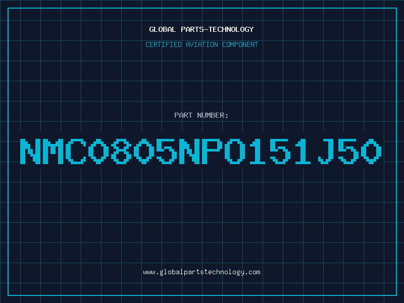 Aviation Part NMC0805NPO151J50