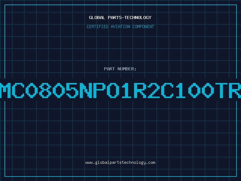 Aviation Part NMC0805NPO1R2C100TRP