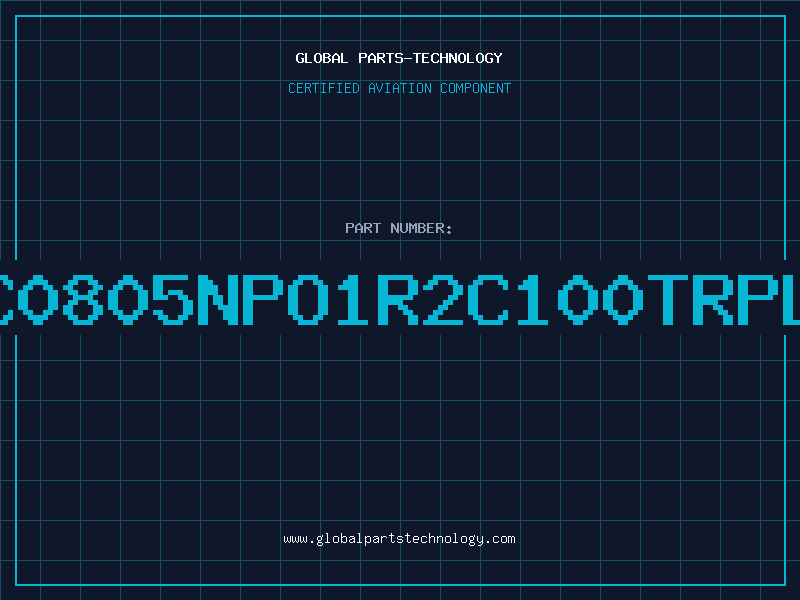 Aviation Part NMC0805NPO1R2C100TRPLPM