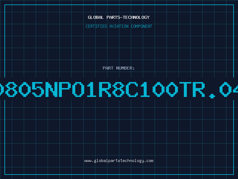 Aviation Part NMC0805NPO1R8C100TR.040TM