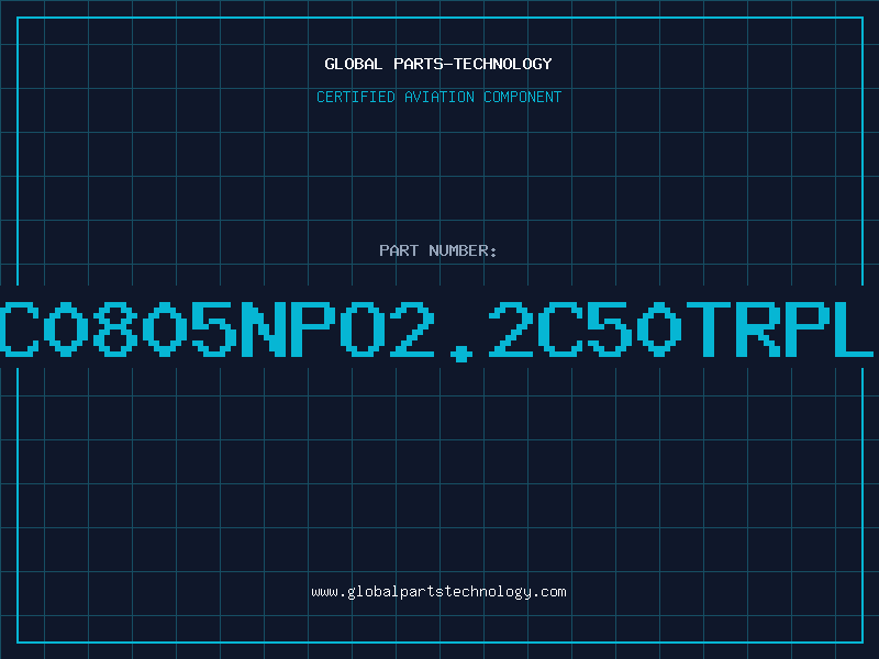 Aviation Part NMC0805NPO2.2C50TRPLPM