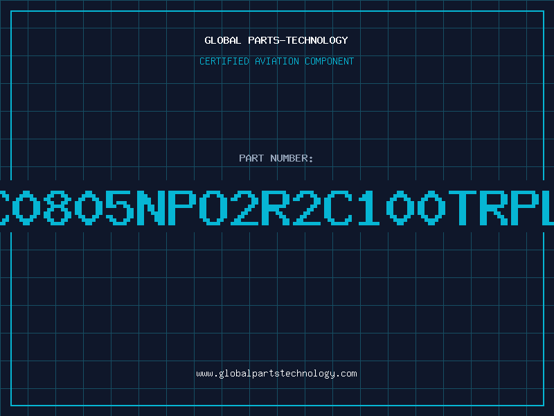Aviation Part NMC0805NPO2R2C100TRPLPM