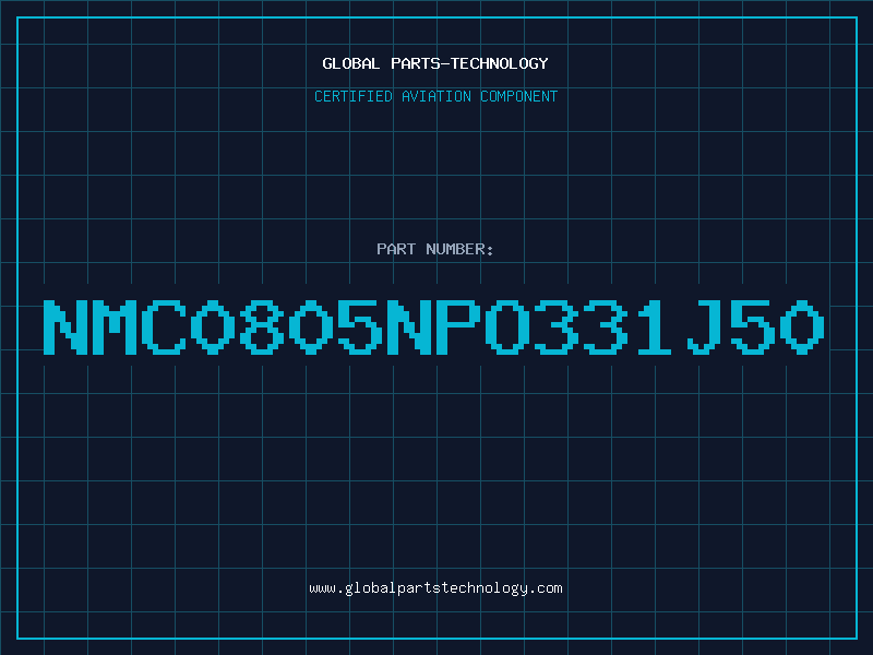 Aviation Part NMC0805NPO331J50