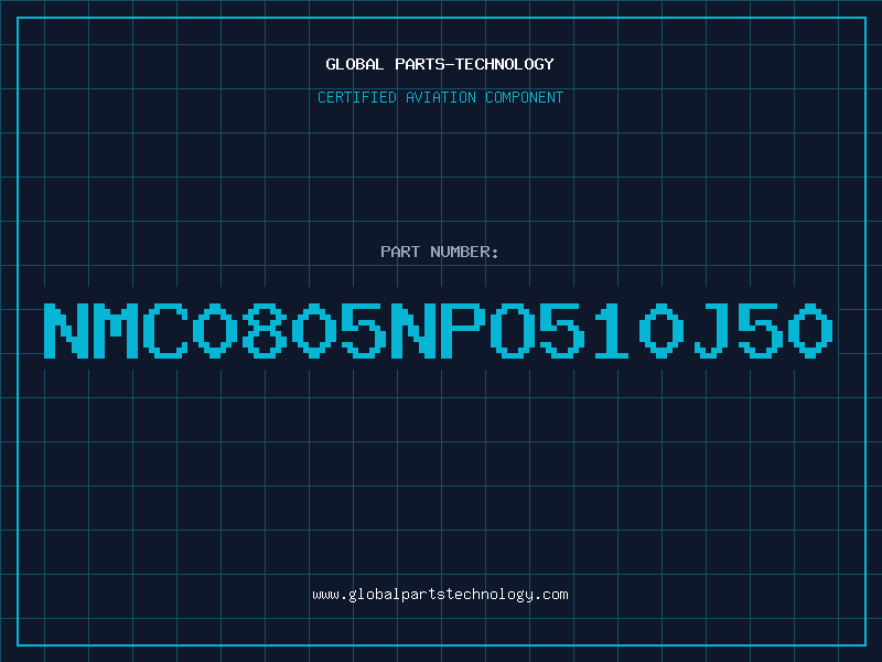 Aviation Part NMC0805NPO510J50