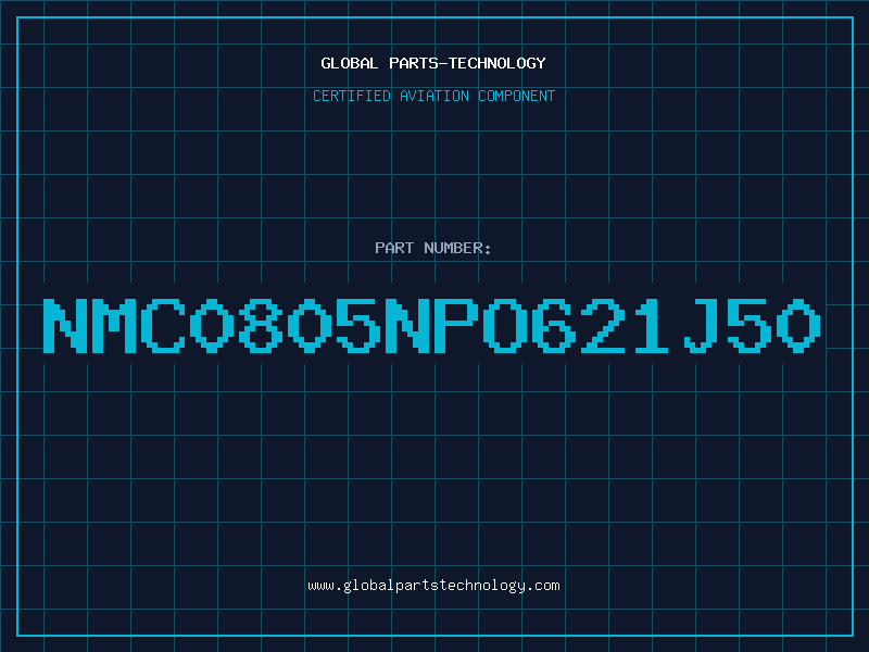 Aviation Part NMC0805NPO621J50