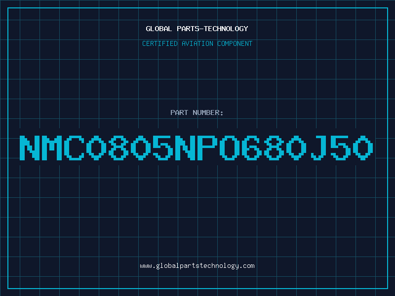 Aviation Part NMC0805NPO680J50