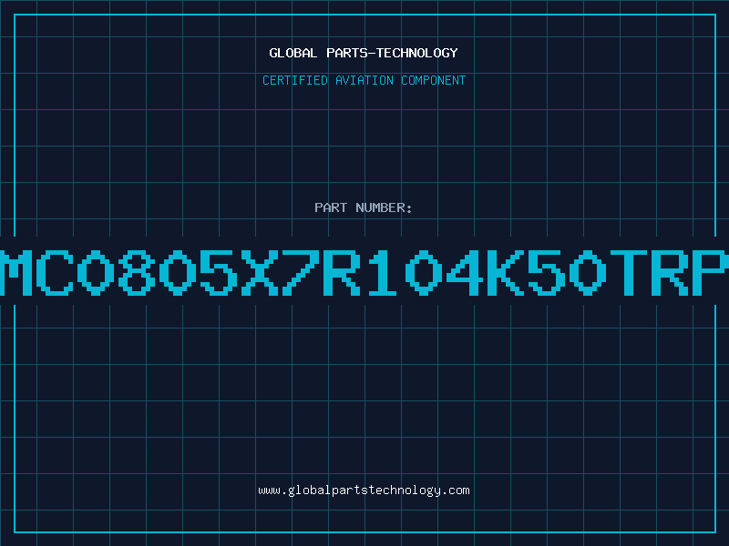 Aviation Part NMC0805X7R104K50TRP0