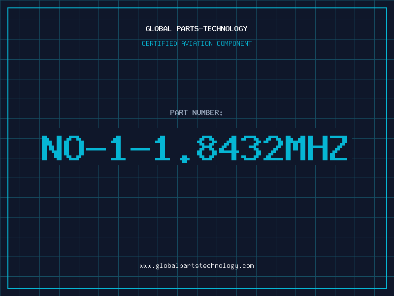 Aviation Part NO-1-1.8432MHZ