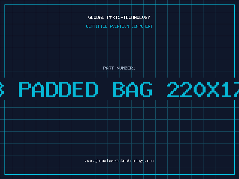 Aviation Part NO.3 PADDED BAG 220X170MM