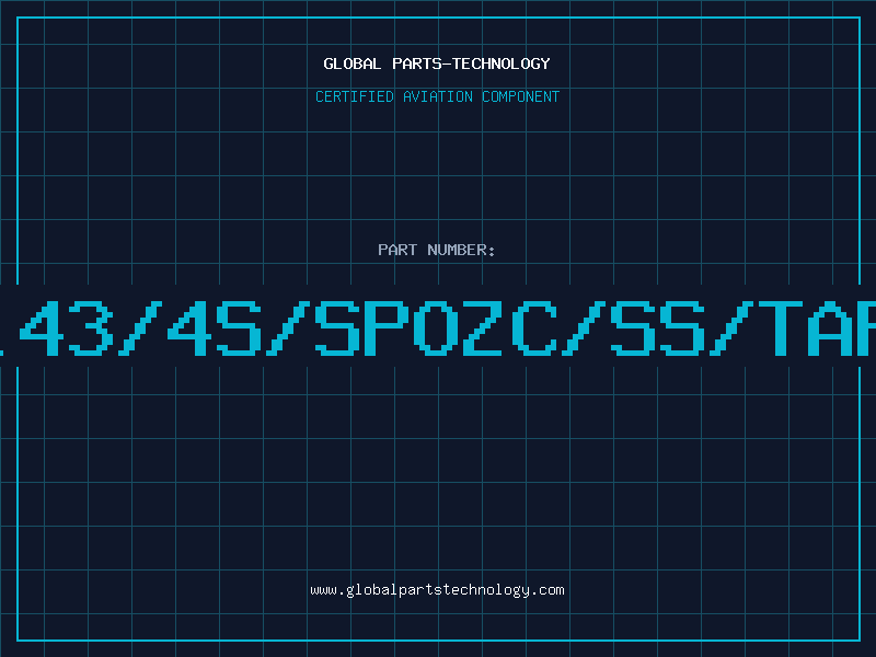 Aviation Part NO.43/4S/SPOZC/SS/TAPAB